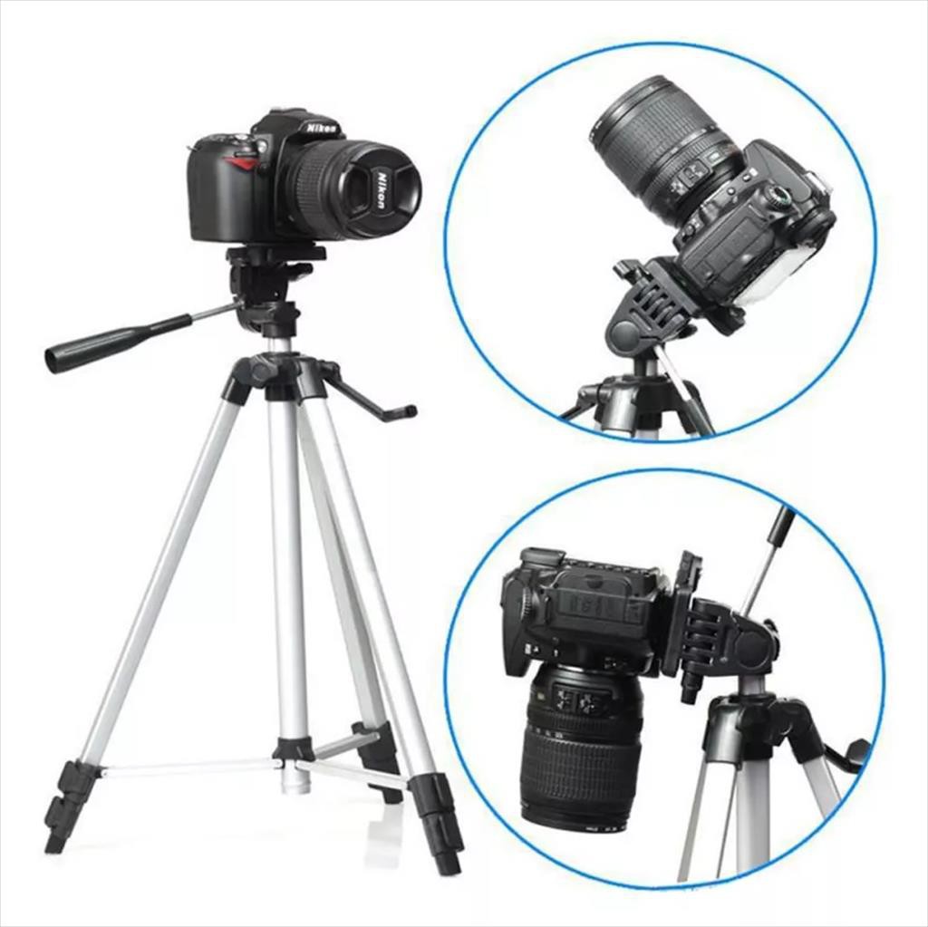 Tripod 330A Professional Tripod Stand Aluminum Camera Tripod Acc