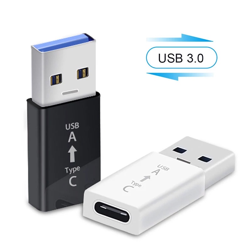 1pc Adapter Konverter Konektor USB 3.0 Male Ke USB 3.1 Tipe-c Female