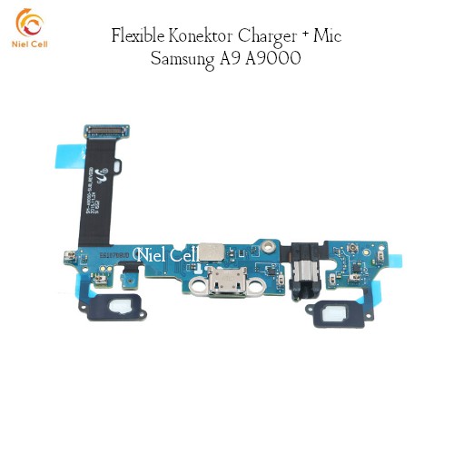 Flexible Konektor Charger Mic Handsfree Samsung A9 A9000