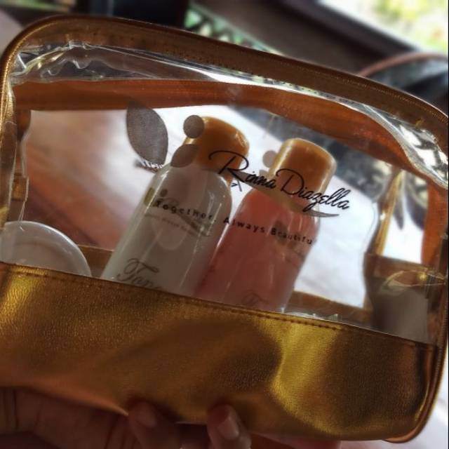Rinna Diazella skin care paket toner dan paket cleanser