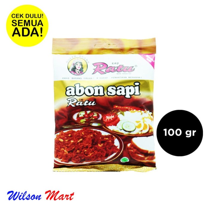 

TERBARU ABON SAPI CAP RATU 100 GRAM