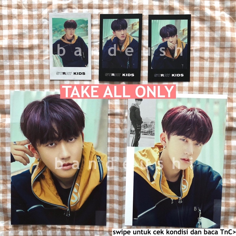 STRAY KIDS CHANGBIN POLAROID SET DISTRICT 9: UNLOCK IN SEOUL D9 pola