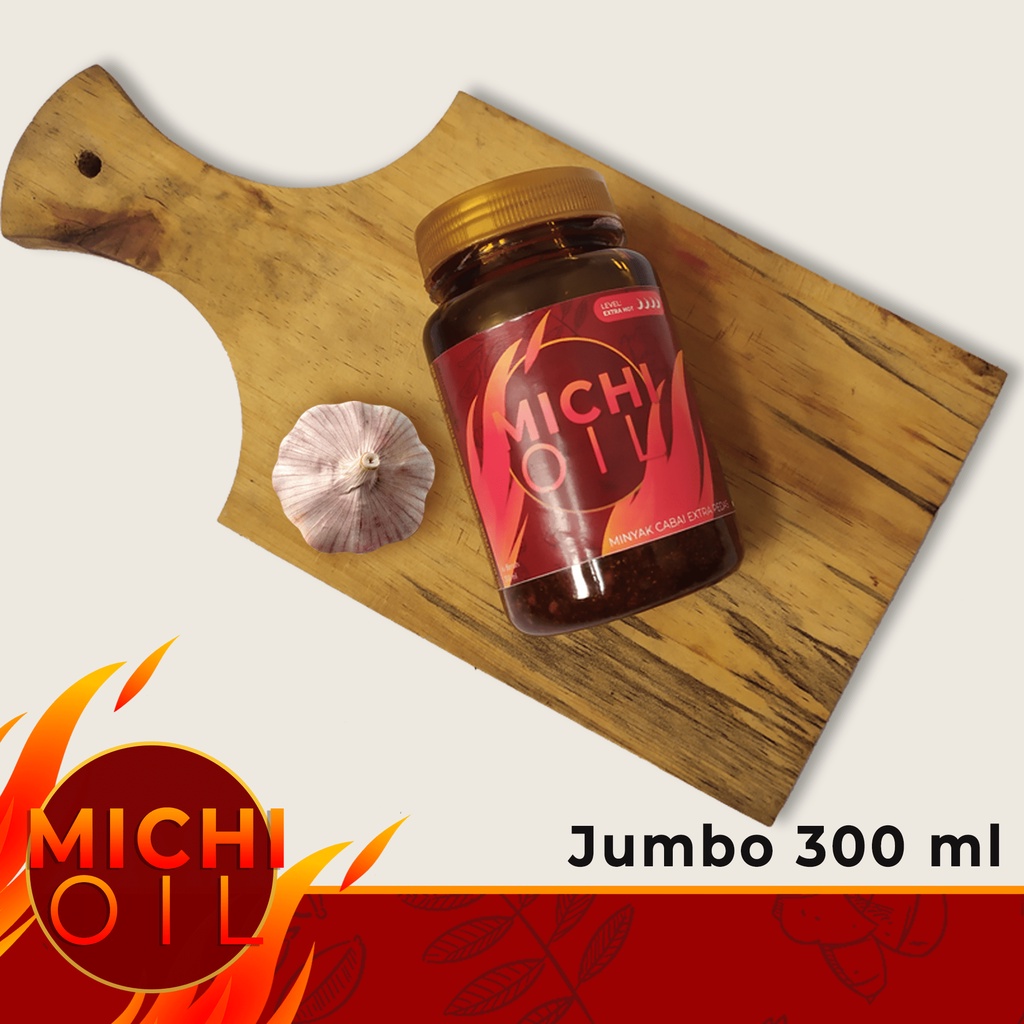 

Minyak Cabe | Chilli Oil Super Pedas | Jumbo 300ml | MICHI OIL