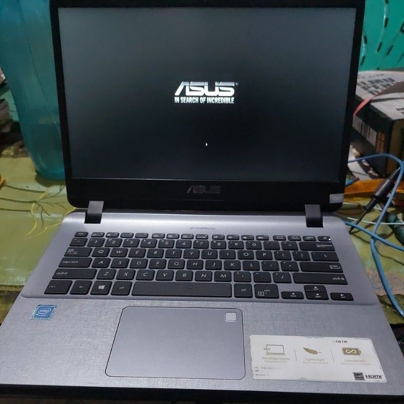 laptop asus A407M bekas