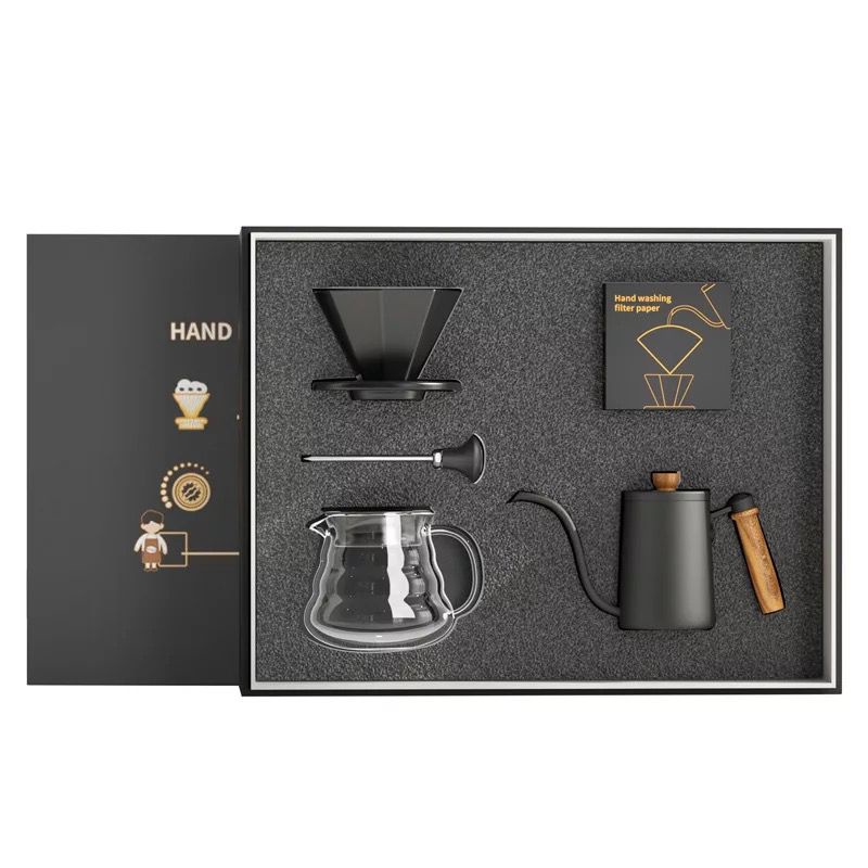 paket set alat kopi manual brew / hampers hand brewing coffee set gift box edition souvenir / coffee manual brew