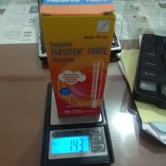 Farsifen Forte sirup 60ml (ibuprofen)