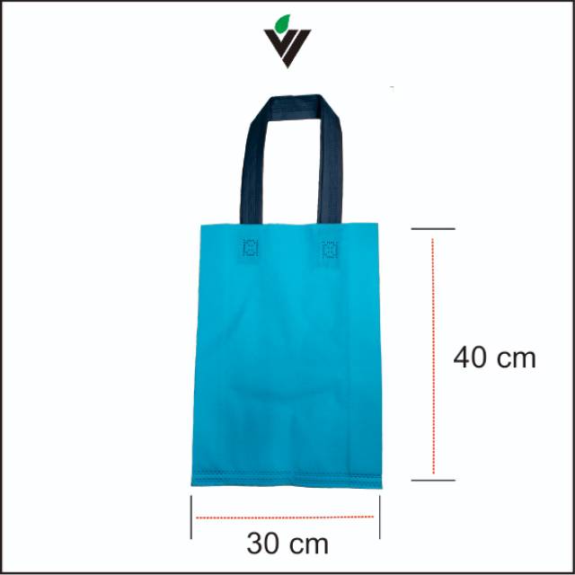 

Tas spundbond Ukuran 30x40x8 Cm