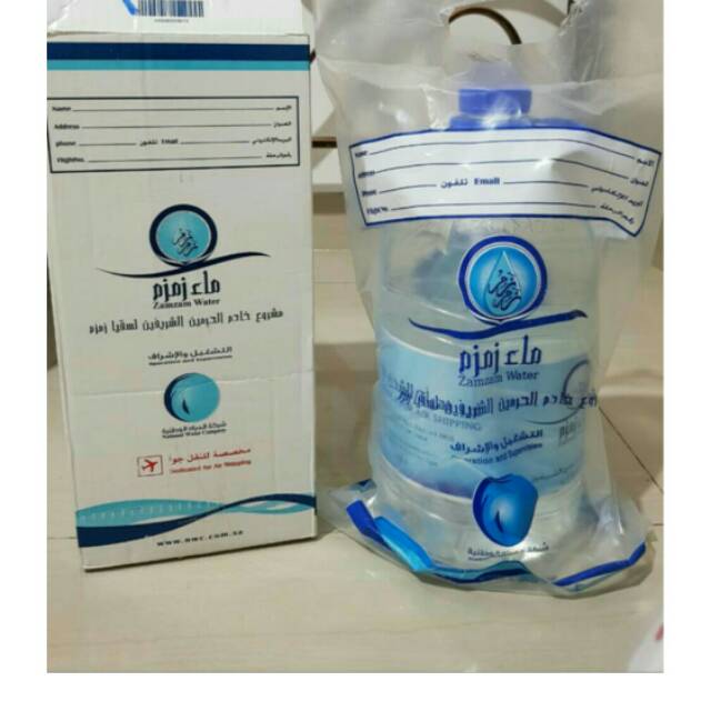 

Air Zam Zam Original Kemasan 5 dan 10 Liter