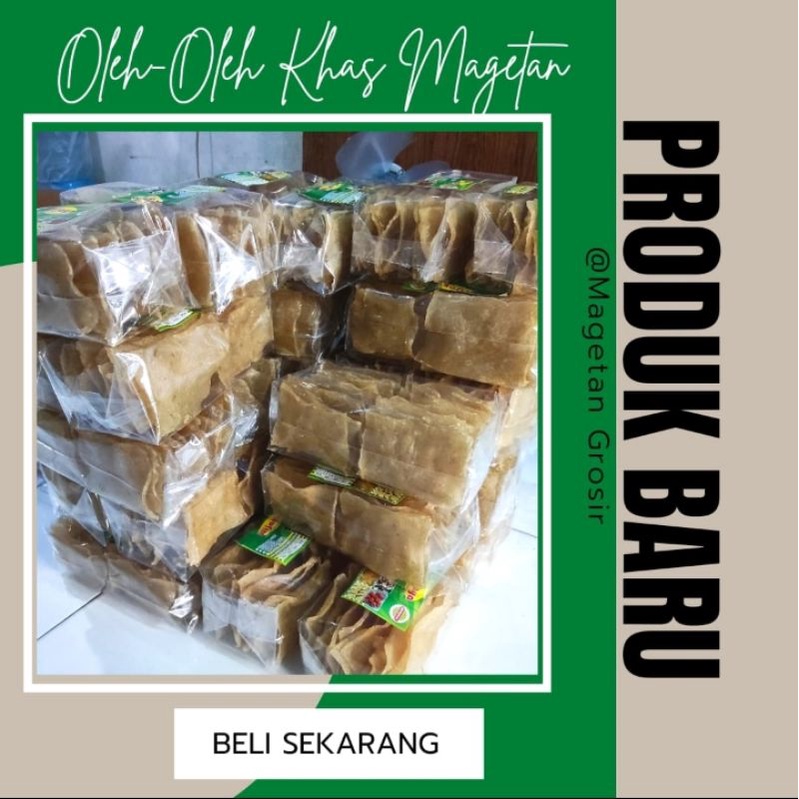 KERUPUK LEMPENG MENTAH KHAS MAGETAN