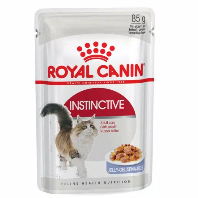 Royal canin pouch INSTINCTIVE adult 85gr gavy / jelly