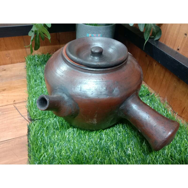 KENDI GODOKAN JAMU TANAH LIAT PANCI JAMU GERABAH REBUSAN JAMU