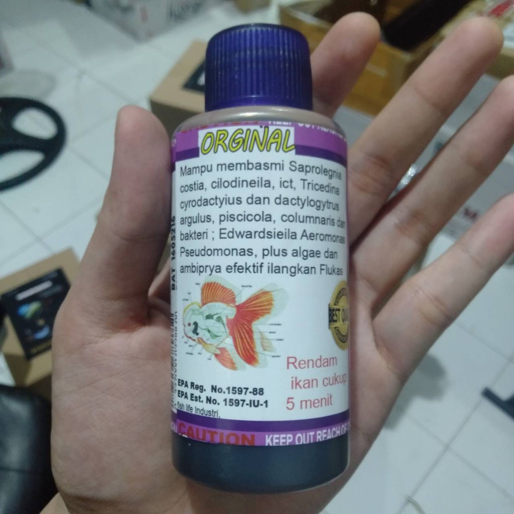 (PK) KALSUM PERMANGAT 100 ML FISHLIFE BY VIVIAN