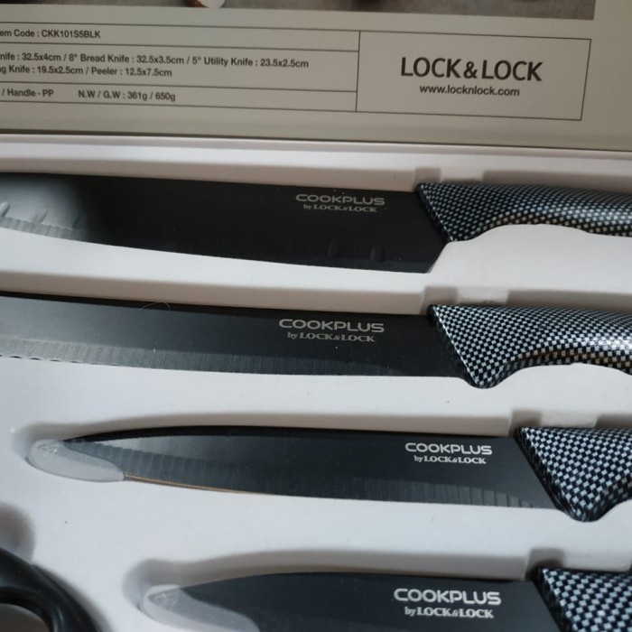 pisau set lock and lock promo