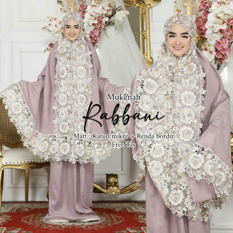 MUKENA RABBANI PREMIUM - ORIGINAL 100%//MUKENA TERLARIS// TERMURAH