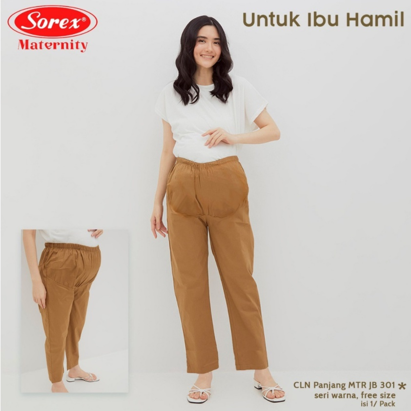 SALE Sorex Maternity Celana Hamil Celana Panjang Nyaman Adem Freesize Big Size JB301 JB302 JB303 JB 304 CBKS