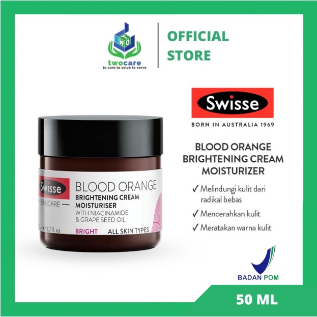 Swisse Blood Orange Brightening Cream Moisturizer- 50ml