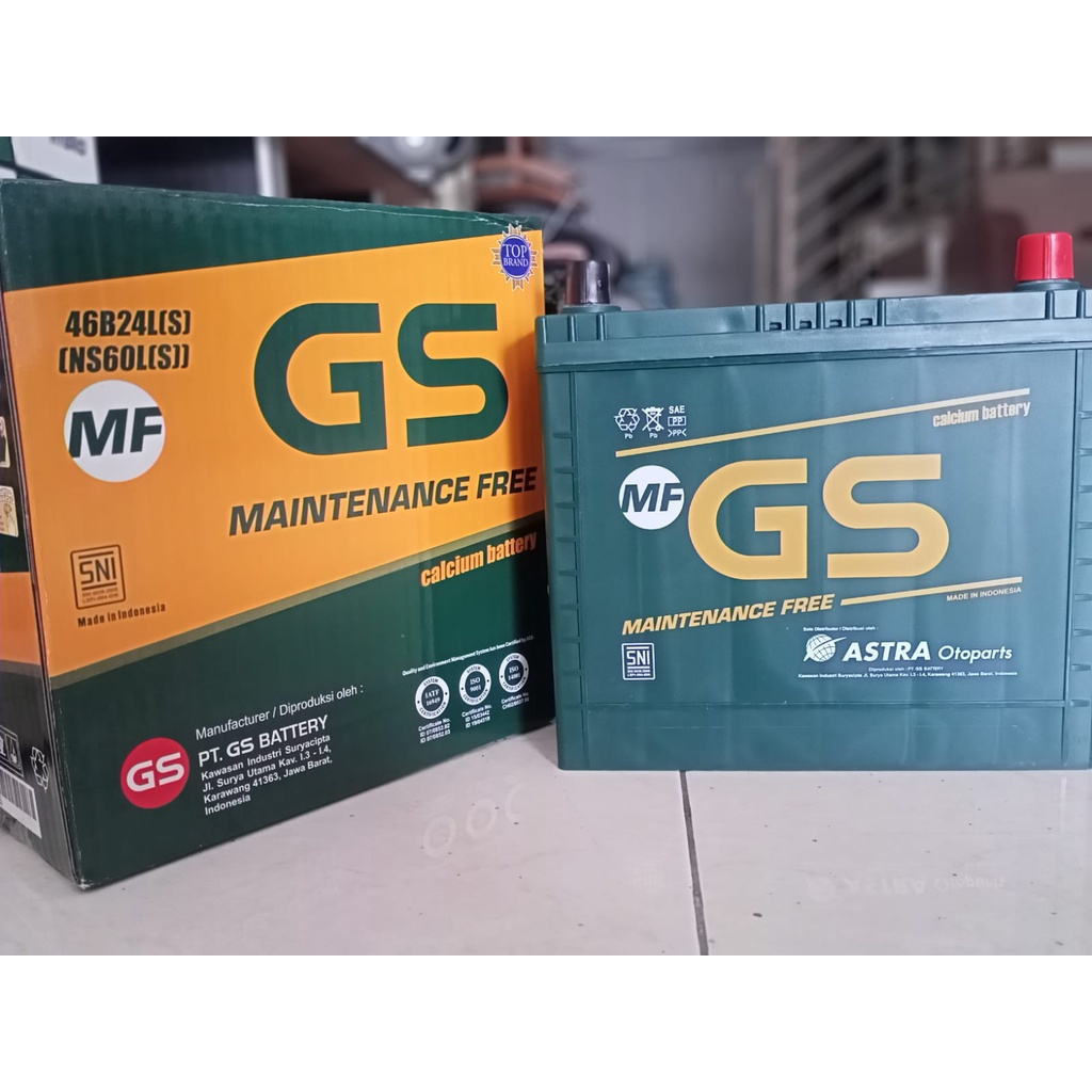 Jual Aki Mobil Hyundai Accent, Excel II,/ Battery GS ASTRA Type GS MF