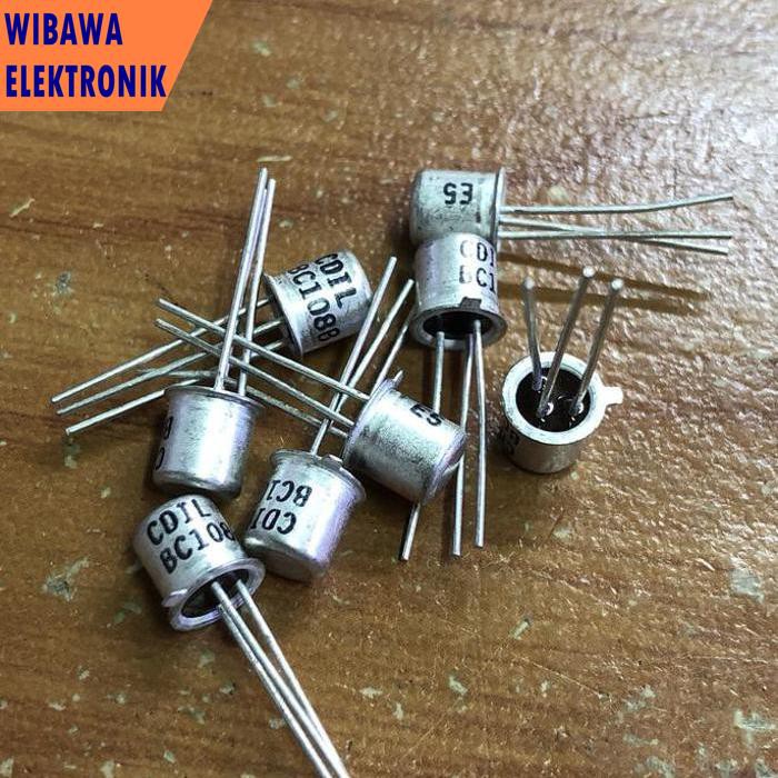 BC108 BC 108 kaleng transistor wbwele88 Kualitas Baik
