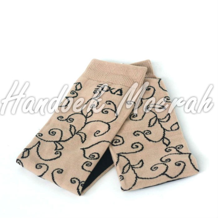 Kaos Kaki Wanita Murah / SOKA Sock HEIQ Batik Coklat / Kaos Kaki Jempol Muslimah Panjang