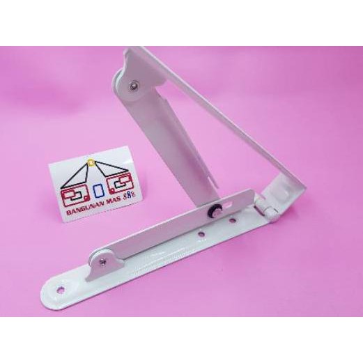 ™ SIKU RAK LIPAT 20cm X 20cm SOLIGEN SIKU LIPAT RAK LIPAT SIKU RAK TEBAL ✴