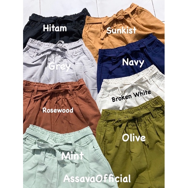 KULOT LINEN HIGHWAIST - KULOT LINEN RAMI POLOS/CELANA PANJANG KULOT KATUN LINEN POLOS JUMBO - CELANA KULOT LINEN RAMI PREMIUM - YUKA SLIM KULOT TALI - KULOT LINEN ANGEL PREMIUM