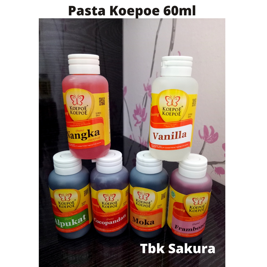 

Pasta koepoe 60ml BESAR / Pasta Kue