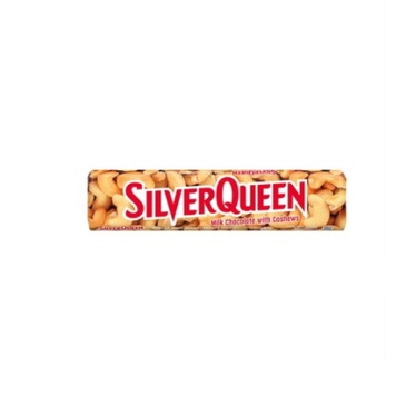 Silver Queen Milk Chocolate Cashew 25 gr Silverqueen coklat