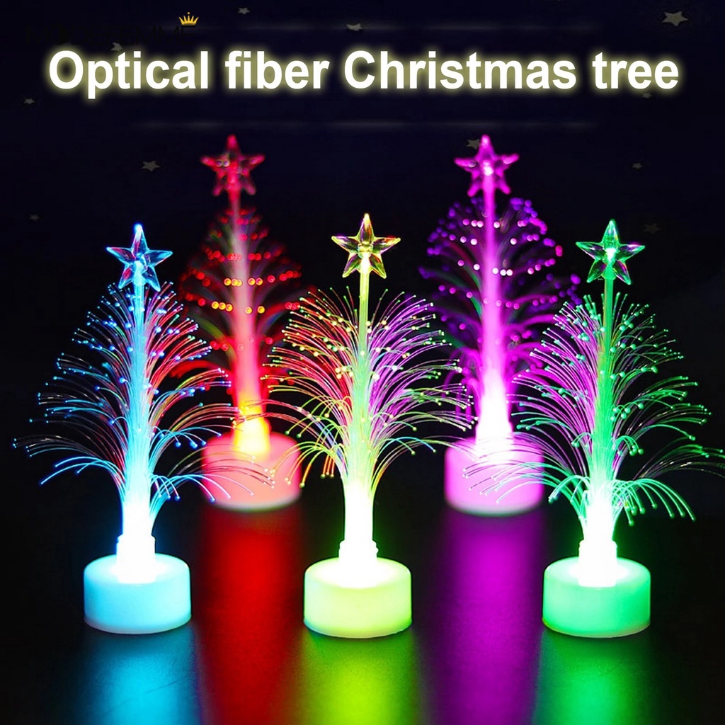 [ Xmas Christmas Tree Color Changing LED Light  Fiber Optic Christmas Tree  ]