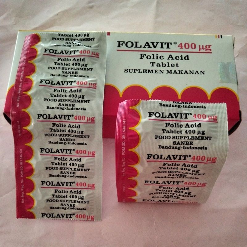 FOLAVIT/Tablet untuk Promil @10 tablet