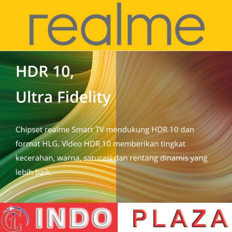 TV REALME 43 SMART ANDROID BEZEL LESS ( Khusus Medan )