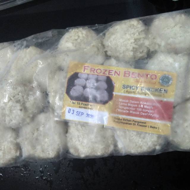 

Spicy chicken roll isi 15 (Frozen Bento)