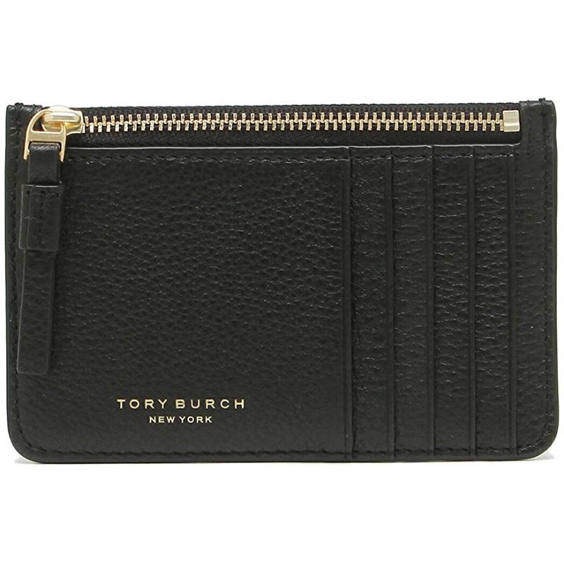 Tory Burch Card Case - Black Leather