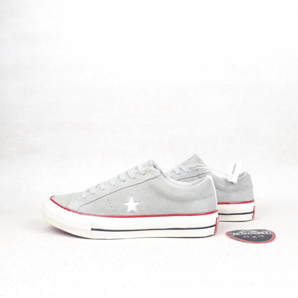 Converse One Star x Undefeated Silver Grey