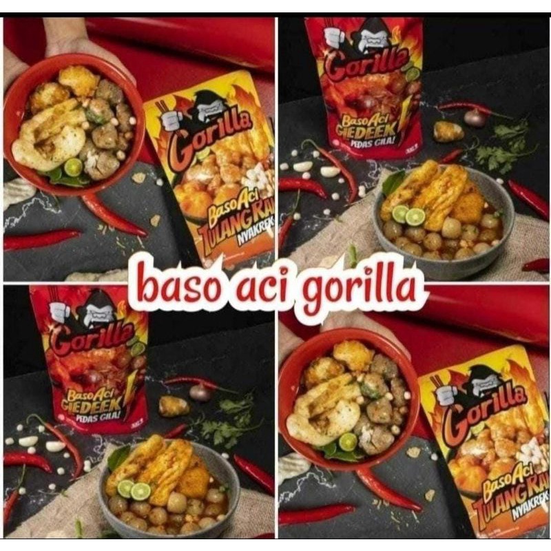 

Bakso aci gorila besar 200 gram bakso aci gledek