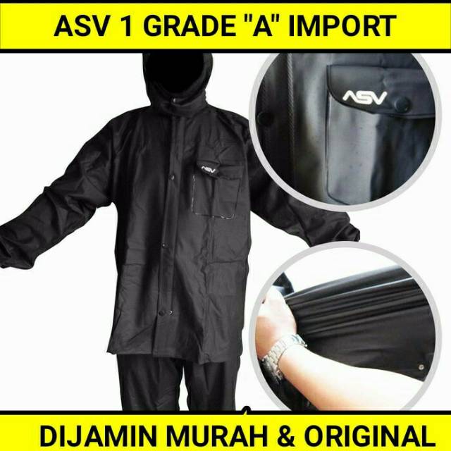 Jas hujan karet import ASV original #raincoat#motorcycle#murah