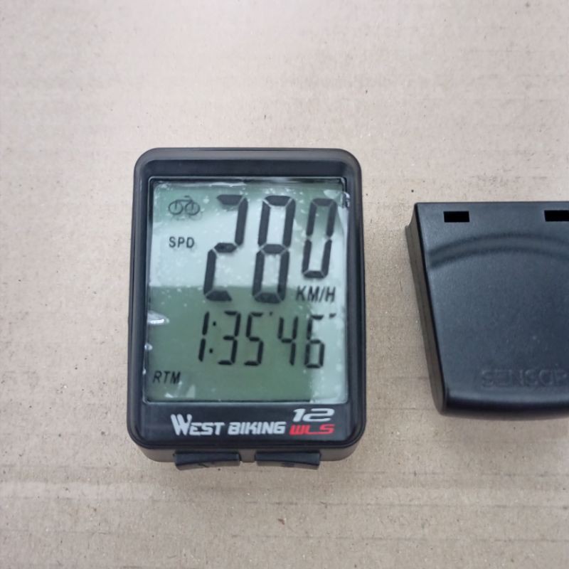 Speedometer sepeda wireless waterproof.