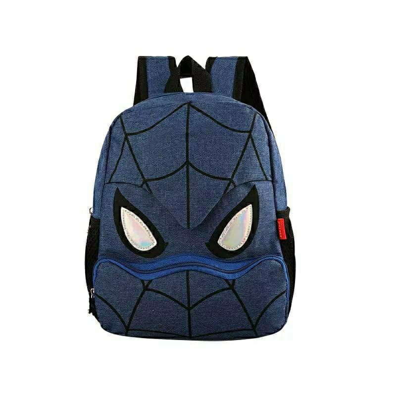 tas ransel anak sekolah terbaru karakter Spiderman/ banyak bonusnya