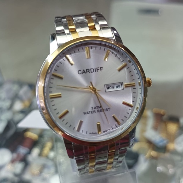 JAM TANGAN CARDIFF 7608 ORIGINAL