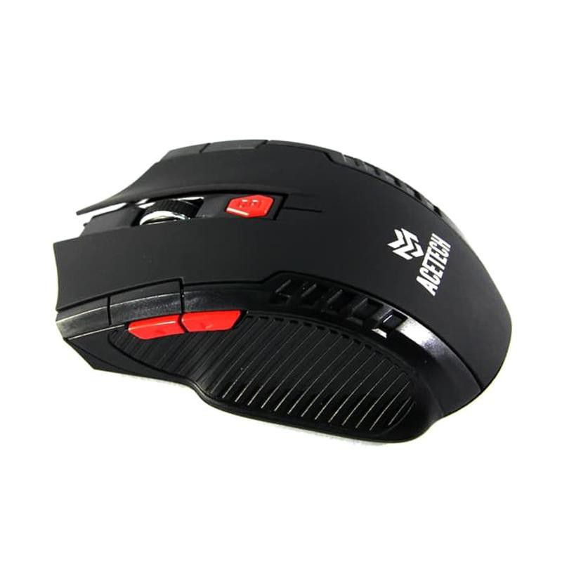 Mouse Wireless Gaming Fantech A30 - Black - Hitam