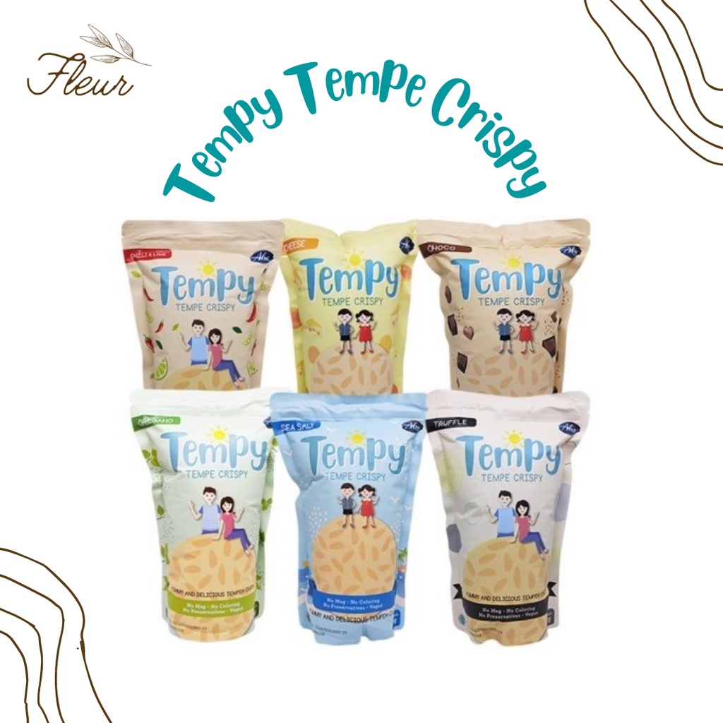 

Tempy (Tempe Crispy) NO MSG / snack anak sehat / keripik tempe