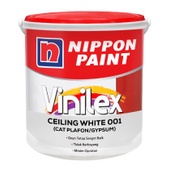 NIPPON VINILEX CEILING WHITE (5 KG) - CAT PLAFON & GYPSUM NIPPON PAINT