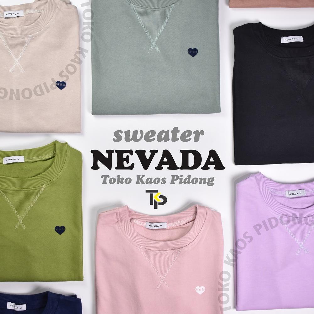 SHOPEE MALL Mgp73 Baju Sweater sweter sweeter switter suiter switer nevada polos remaja dewasa cewe 