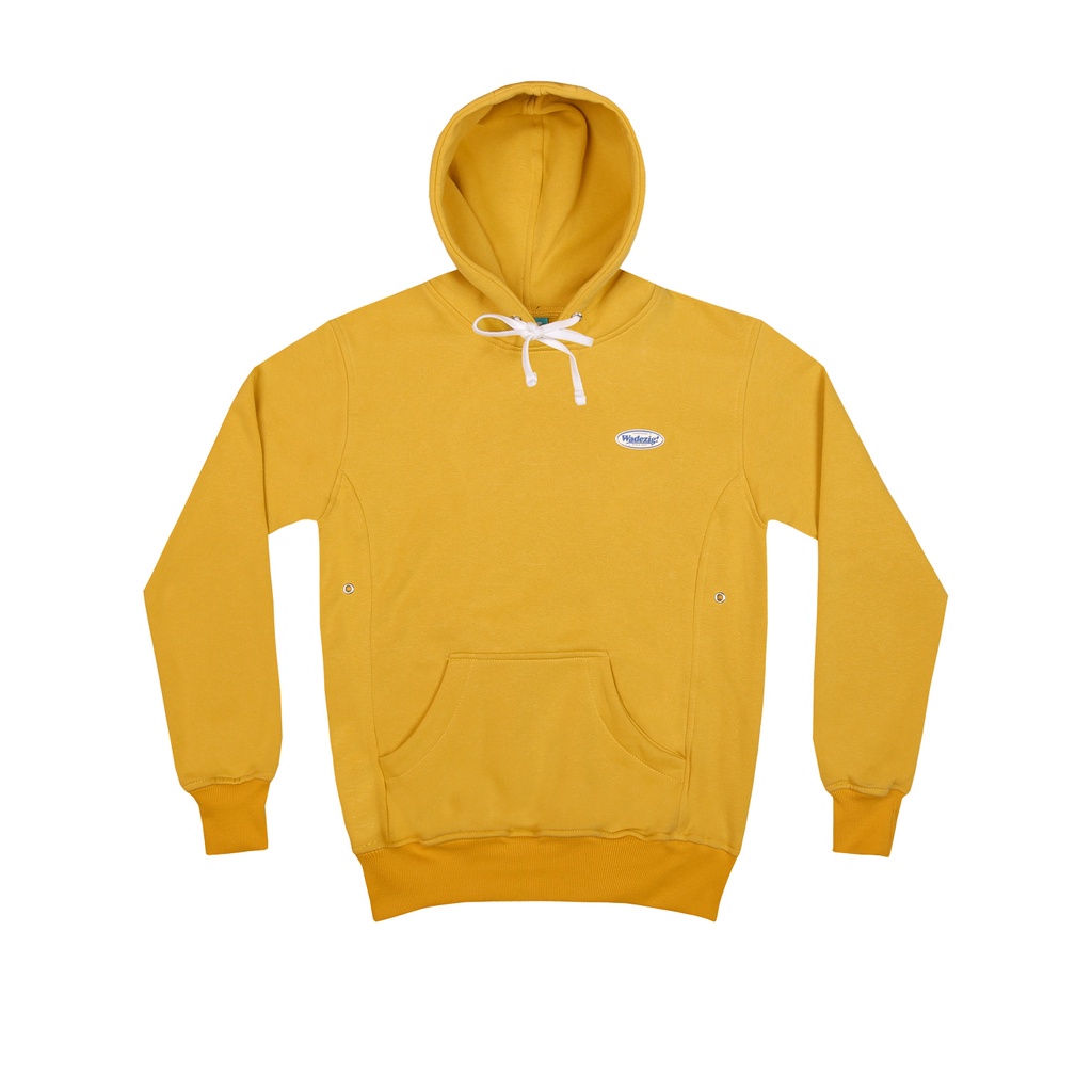 STICKER PULLOVER HOODIE YELLOW - WADEZIG ORIGINAL | JAKET SWEATER DISTRO ORIGINAL
