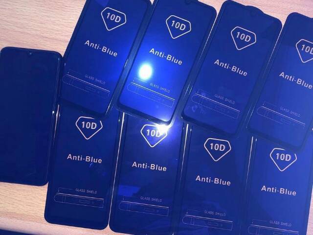 tempered glass anti blue full lem 10D redmi 6 / 6A / 6 pro / red 7 / 7A / red 8 / note 3 / 4x 5A 6