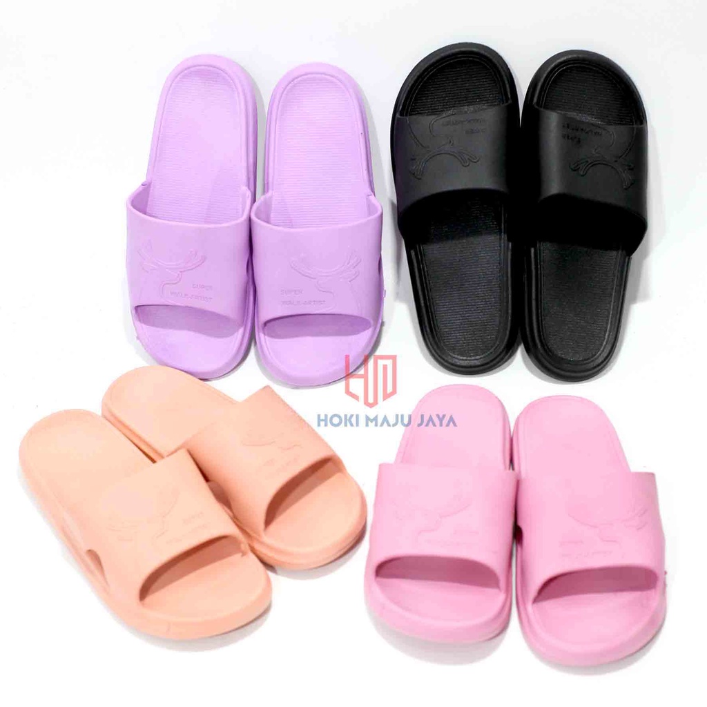 SANDAL JELLY WANITA IMPORT YUTU 8022A