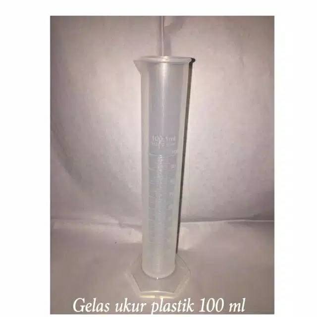 Gelas Ukur Plastik 50,100,500 ml / Measuring Cylinder Plastik 50, 100, 500 ml