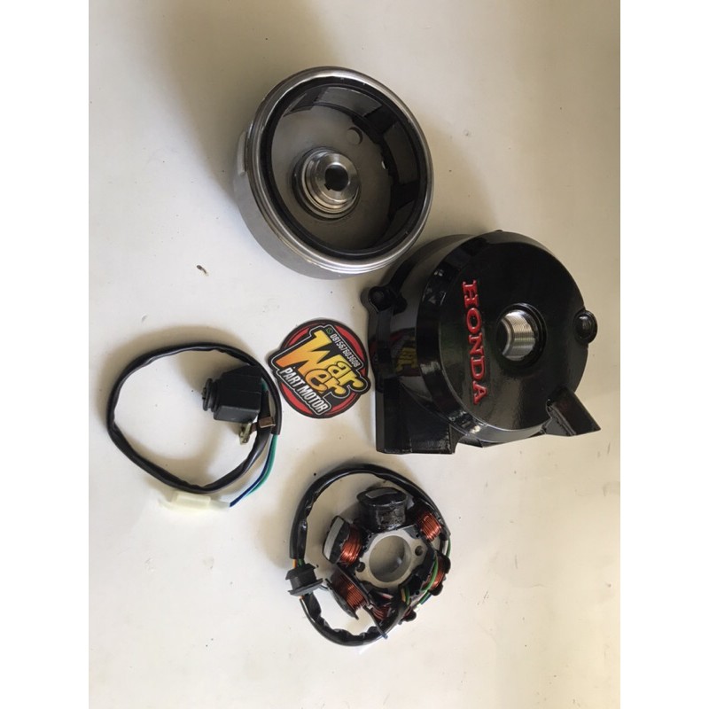 Blok Spul GL series Pro CDI Black engine cover crankcase left tutup krengkes kiri bak magnet