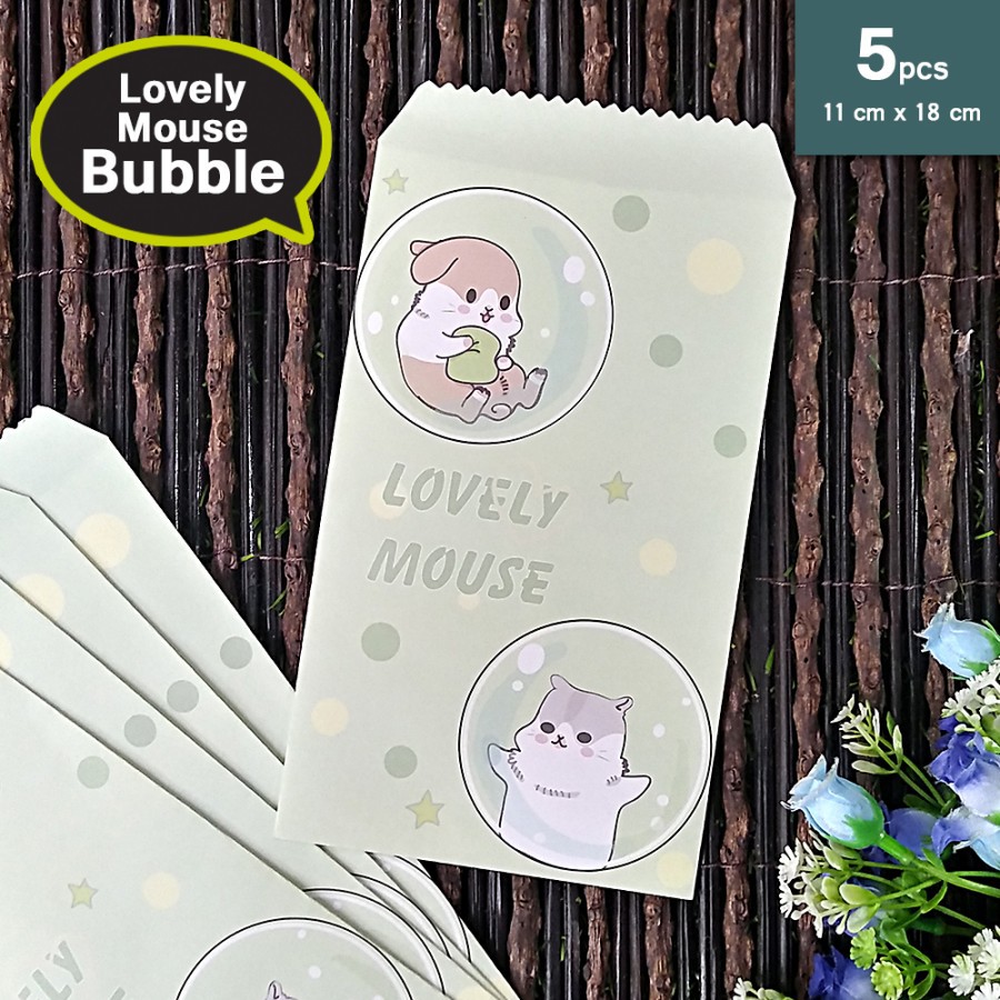 

Amplop Lebaran Lebih Lebar/Angpao Wedding Motif Fancy - Lovely Mouse 2