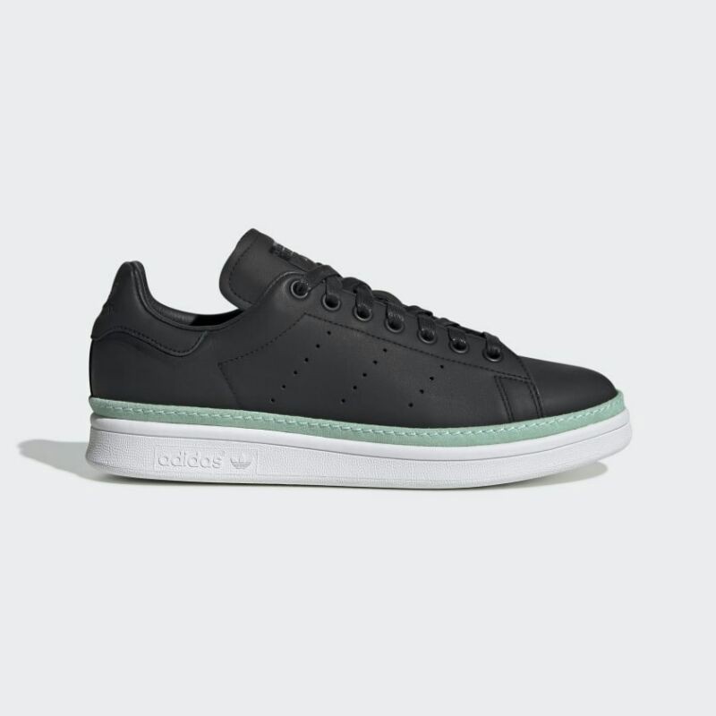 Adidas Stan Smith New Bold Woman Shoes Core Black Original