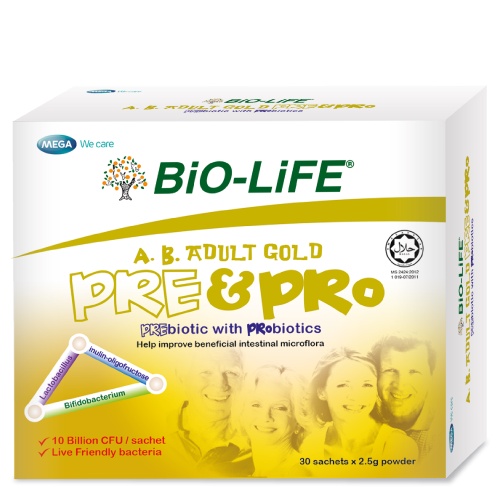 Jual Biolife AB. Adult Gold Pre & Pro 30Sachetx2.5g | Shopee Indonesia